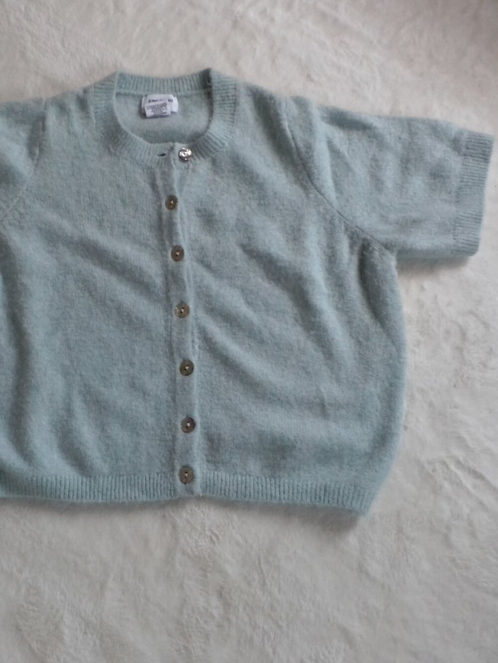 NEW SONG OF STYLE SUPER SOFT SWEATER WITH SHELL BUTTONS SIZE XS